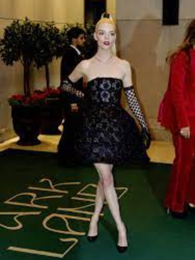 Anya Taylor-Joy Adds Gothic Romance To The Corset Gown